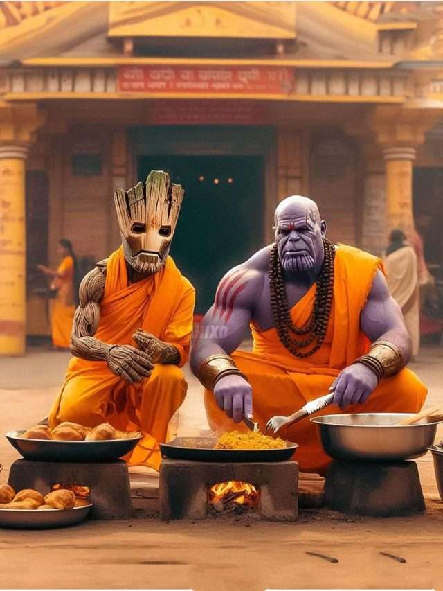 Superheroes at Ayodhya | From Thanos to Thor, AI shows them at Ram Mandir